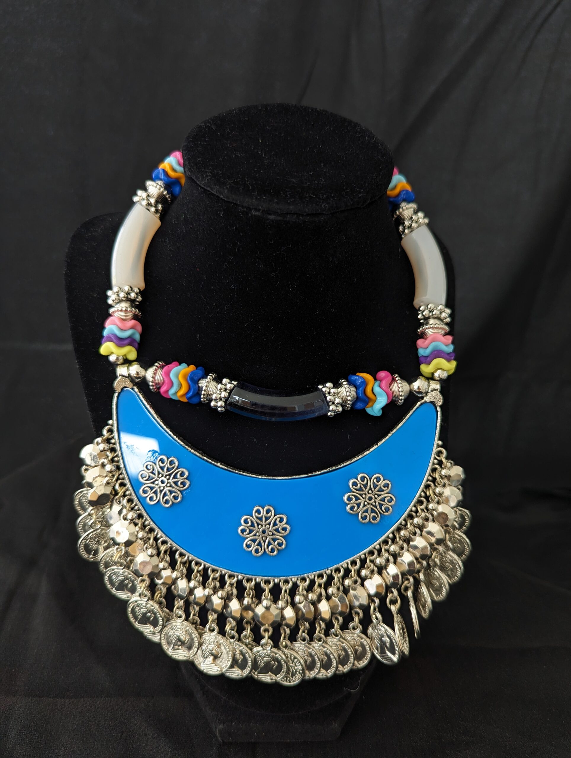 Blue Rainbow Princess Necklace set Blue Rainbow Princess Necklace set scaled